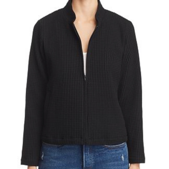 Eileen Fisher Waffle Knit Jacket Flash 